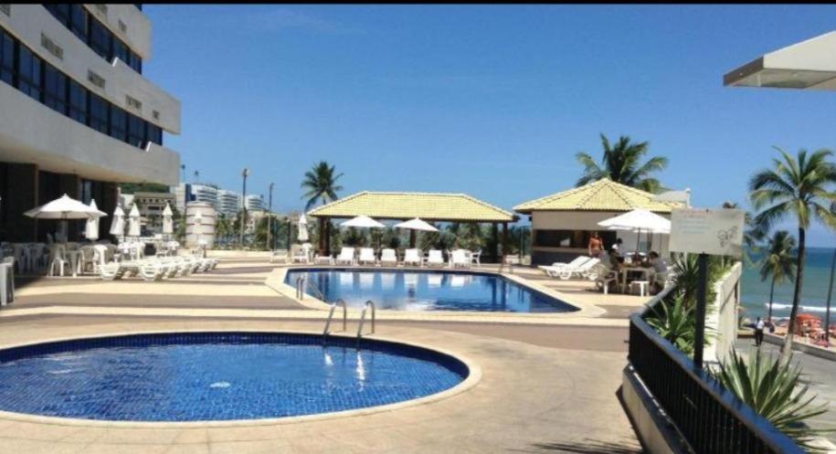 Apart Hotel 2 Quartos Frente Mar Salvador Exterior foto